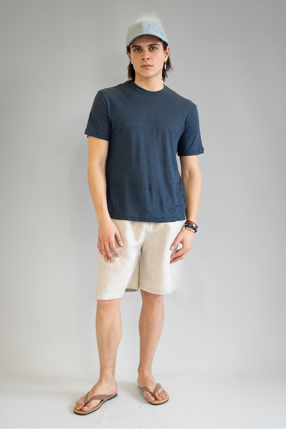 Cappello Baseball puro lino