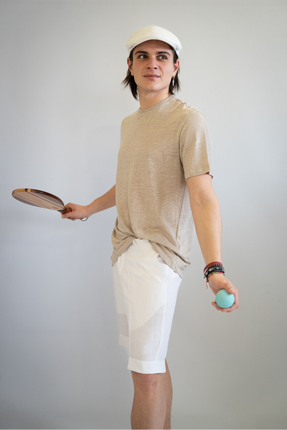 Cappello Coppola in puro lino