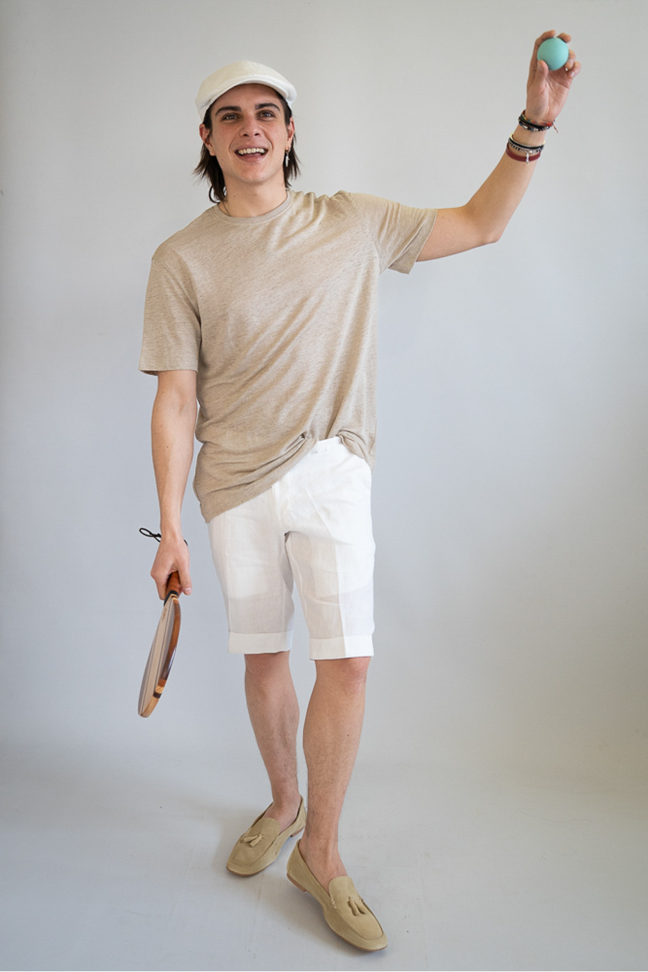 Cappello Coppola in puro lino