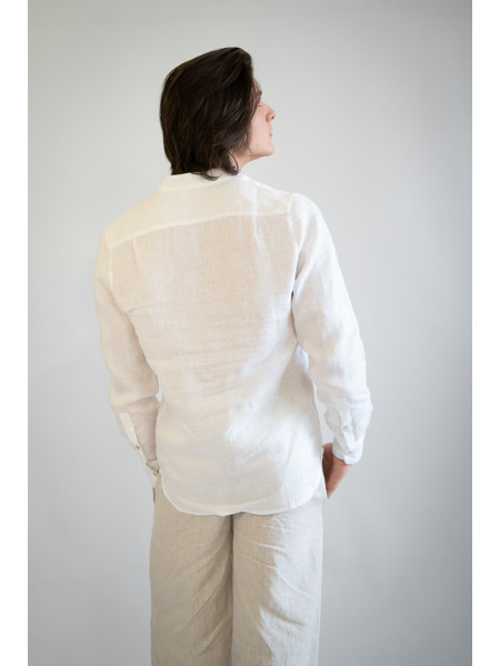 Camicia sartoriale puro lino Giovinazzo