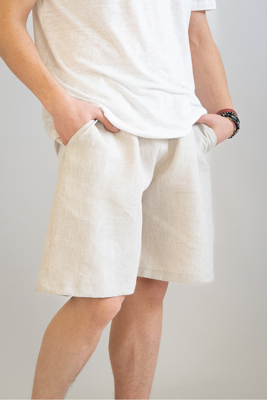 Bermuda in puro lino Massafra
