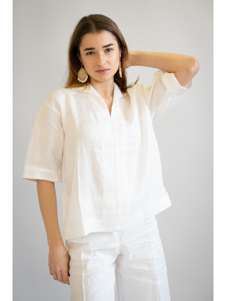 Blusa in puro lino Toritto