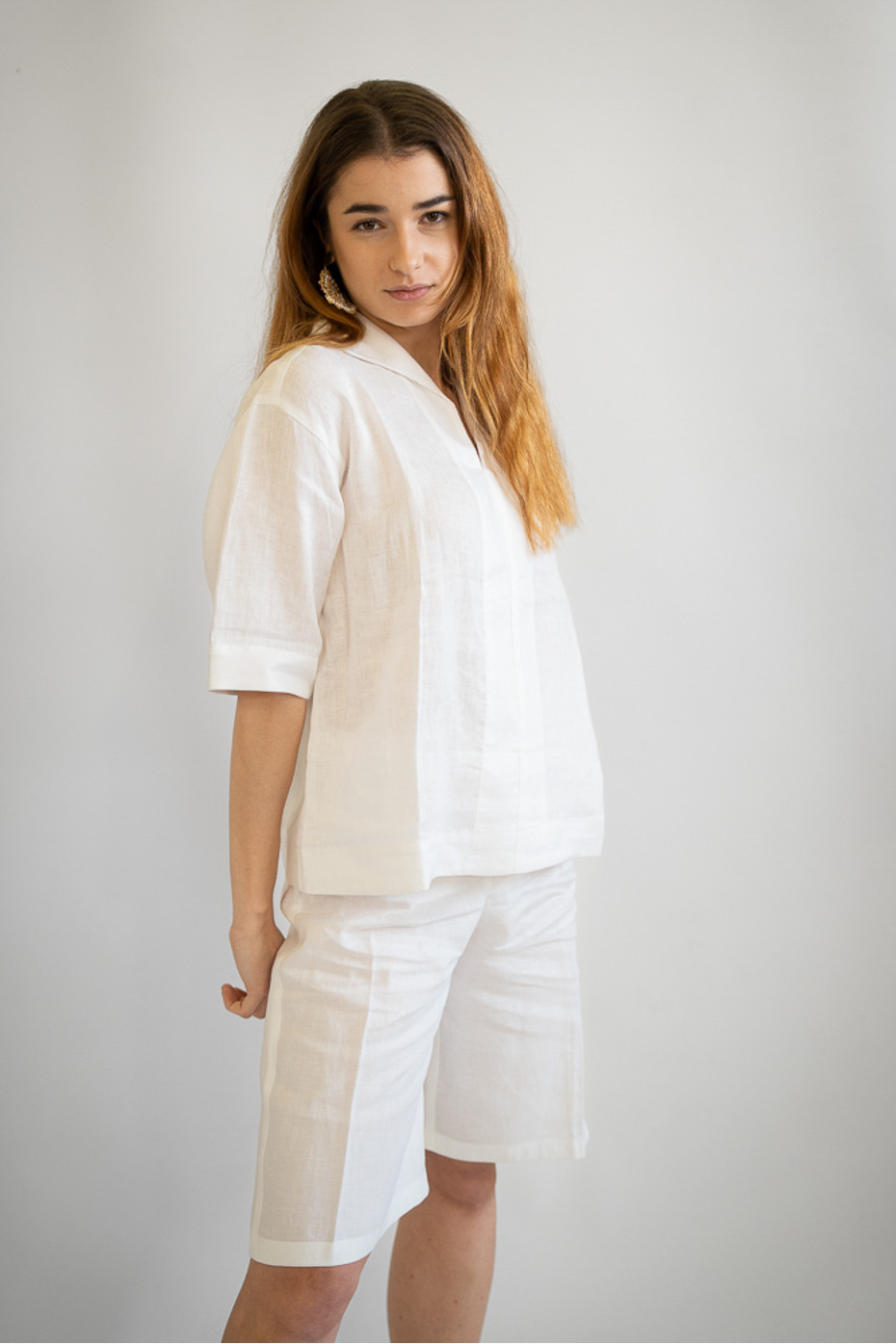 Blusa in puro lino Toritto