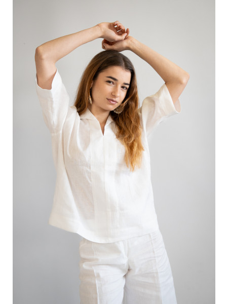 Blusa in puro lino Toritto