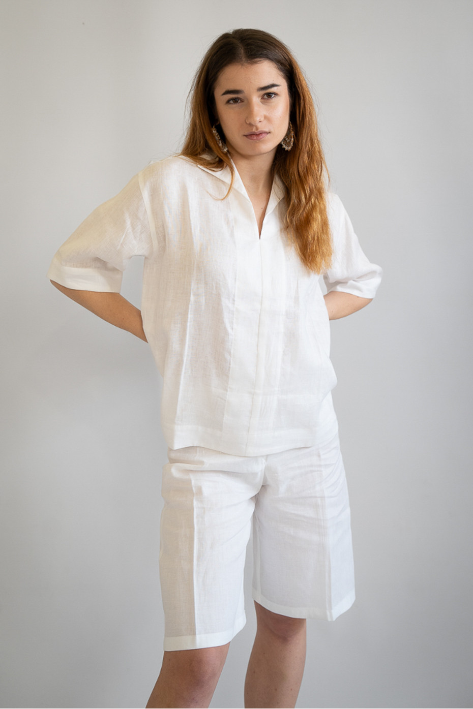 Blusa in puro lino Toritto