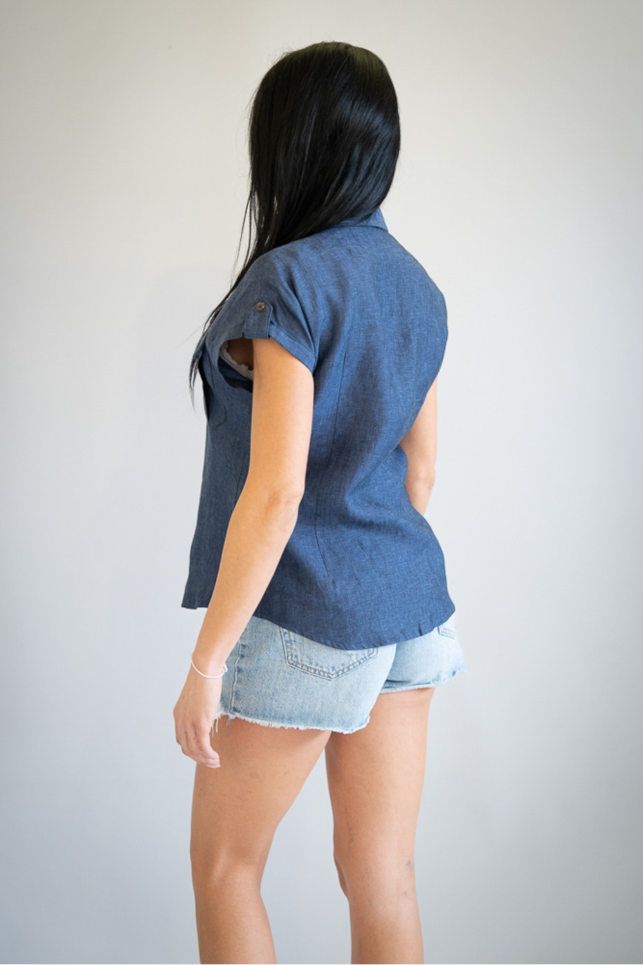 Camicia sartoriale puro lino Racale