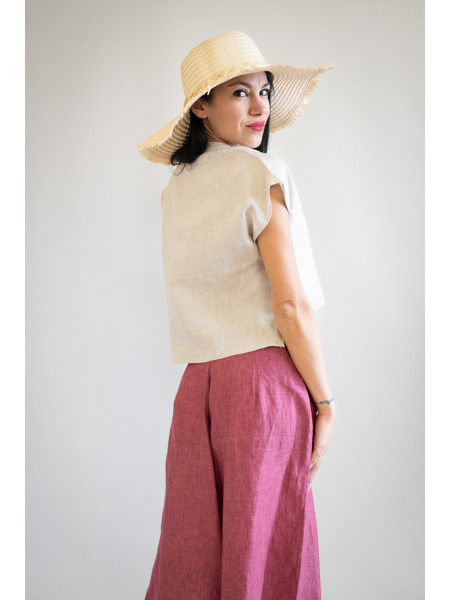Pantagonna sartoriale puro lino Cerignola
