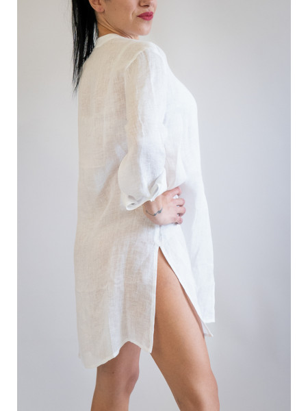 Camicia sartoriale puro lino Sava