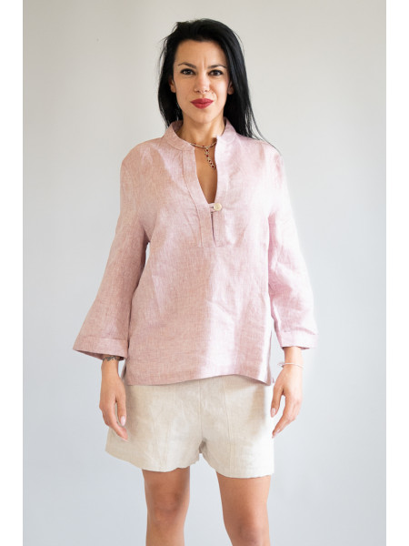 Short sartoriale puro lino Trito