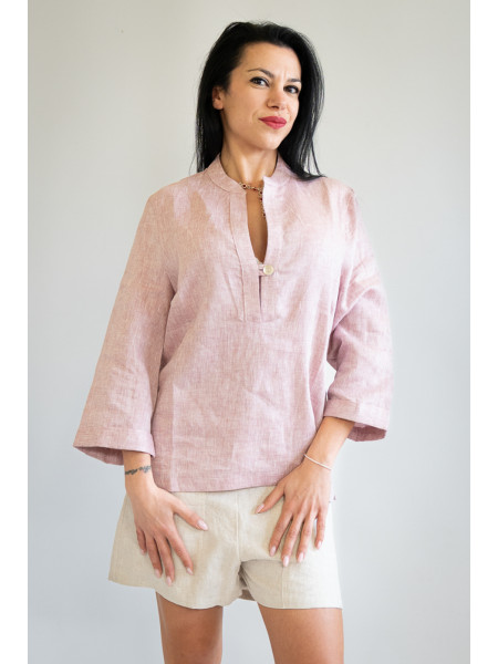 Short sartoriale puro lino Trito