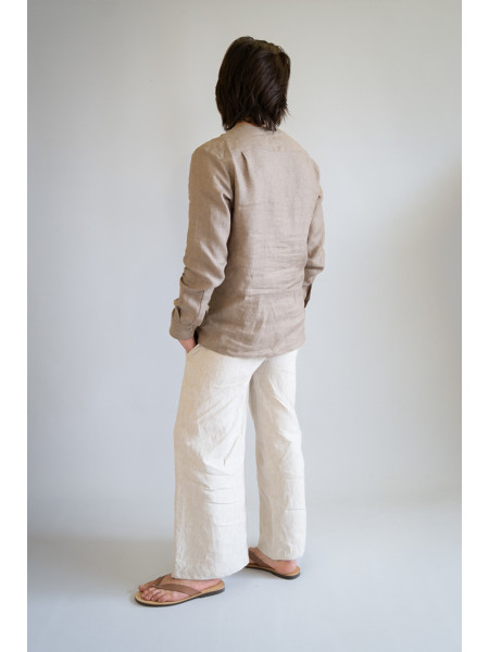 Pantalone sartoriale puro lino Grottaglie