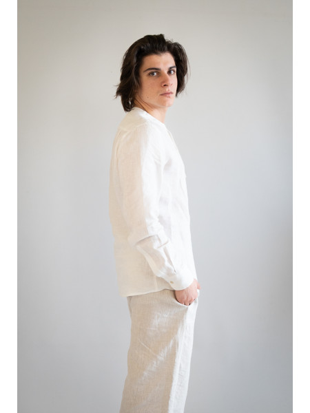 Pantalone sartoriale puro lino Grottaglie