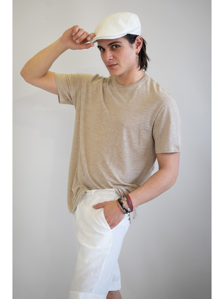 Bermuda sartoriale puro lino Carpari