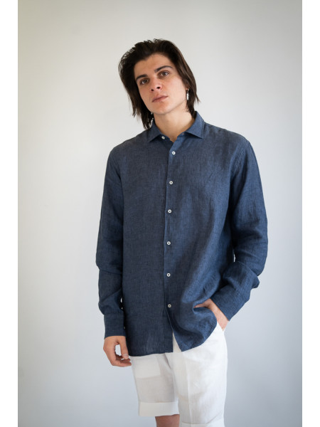 Bermuda sartoriale puro lino Carpari