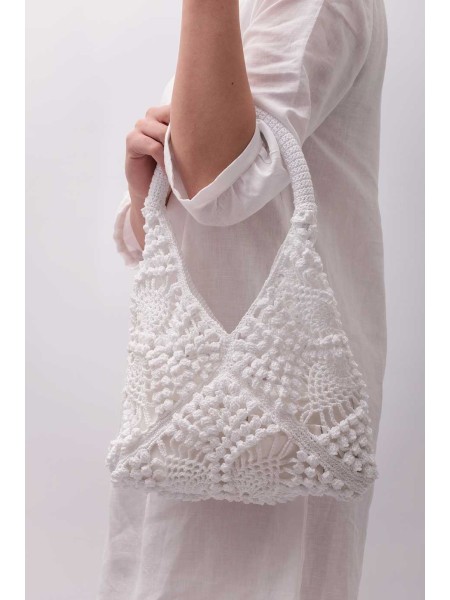 Borsa Laureto bianca