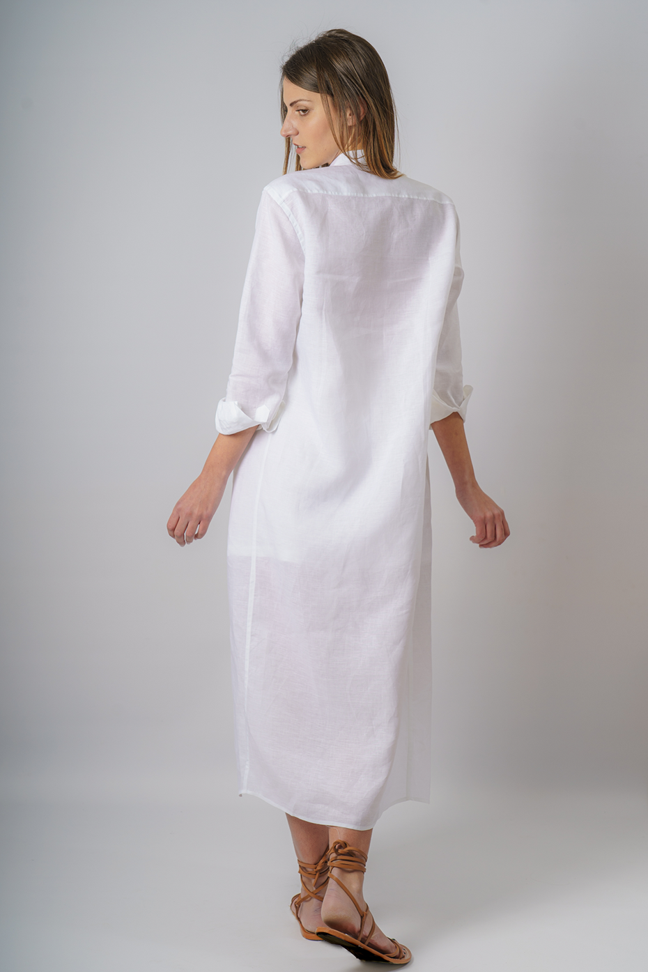 Camicione sartoriale puro lino made in Italy...