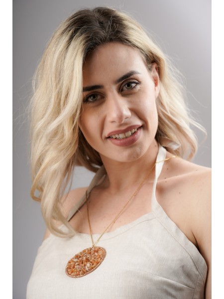 Collana a uncinetto Turi