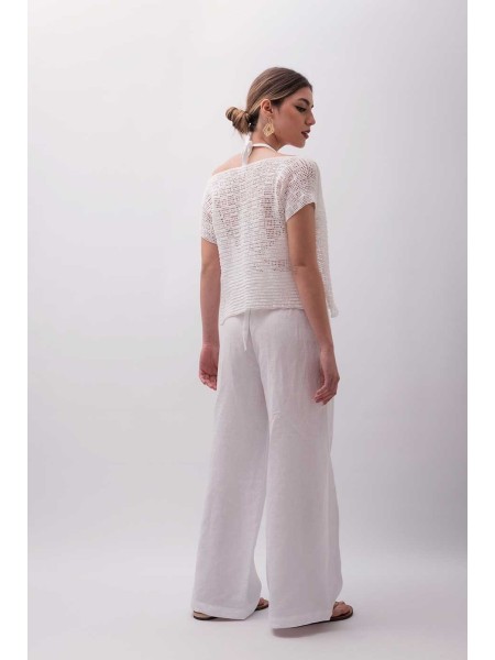 Gilet fatto a mano ad uncinetto Specchiolla