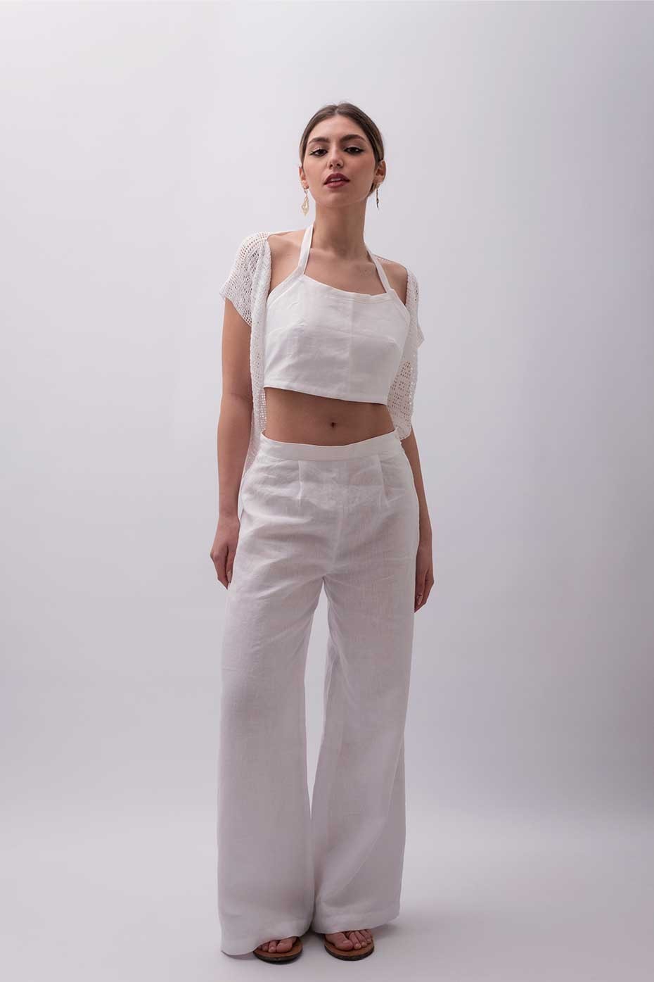 Gilet fatto a mano ad uncinetto Specchiolla